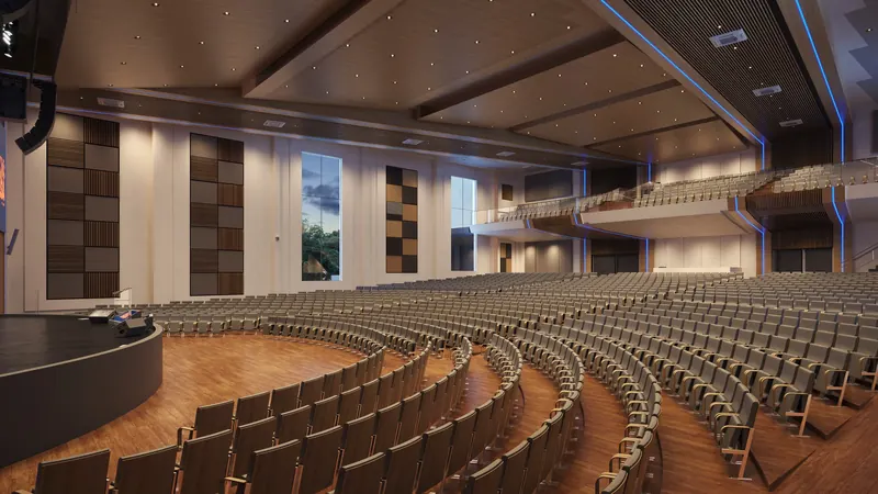 Sale di culto e auditorium, progetto ARS
